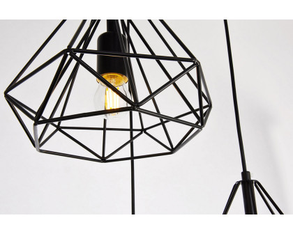 Elegant Pendant Light - Black, L 18.1" (LDPD2091)