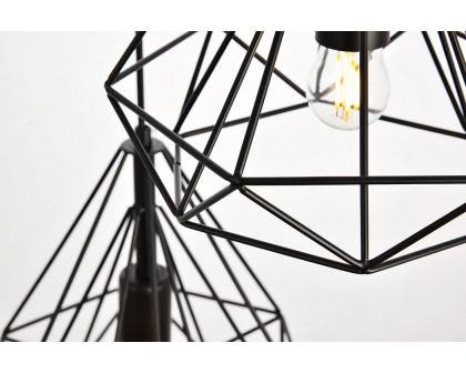 Elegant Pendant Light - Black, L 18.1" (LDPD2091)