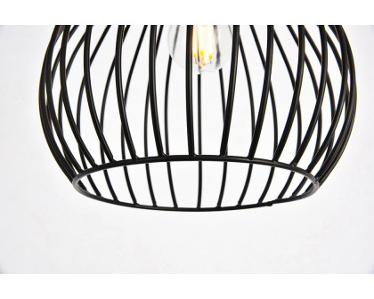 Elegant Pendant Light - Black, L 7.9" (LDPD2093)