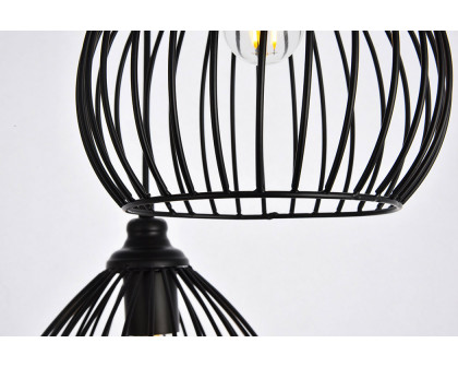 Elegant Pendant Light - Black, L 16.0" (LDPD2095)