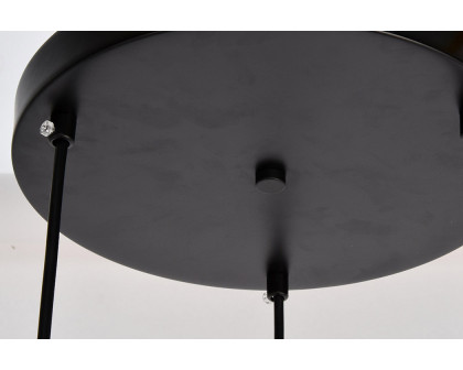 Elegant Pendant Light - Black, L 16.0" (LDPD2095)