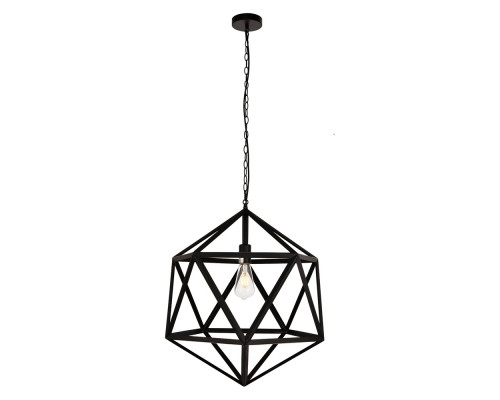 Elegant Pendant Light - Black, L 19.7" (LDPD2111)