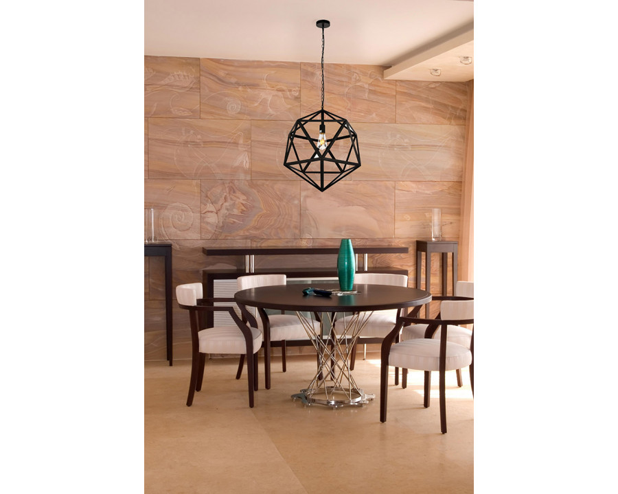 Elegant Pendant Light - Black, L 19.7" (LDPD2111)