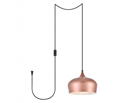 Elegant - Nora 1 Light Plug-In Pendant (PNT-LDPG2003)