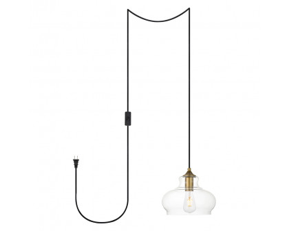 Elegant - Destry 1 Light Plug-In Pendant (PNT-LDPG2245)