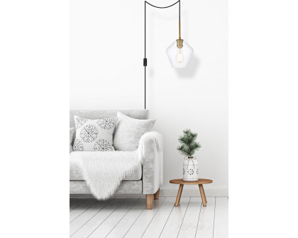 Elegant - Gene 1 Light Plug-In Pendant