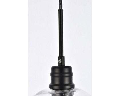 Elegant Emett 1 Light Plug - Black (LDPG6204BK)