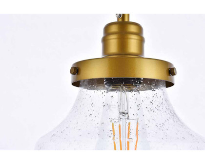 Elegant Lyle 1 Light Plug - Brass (LDPG6254BR)