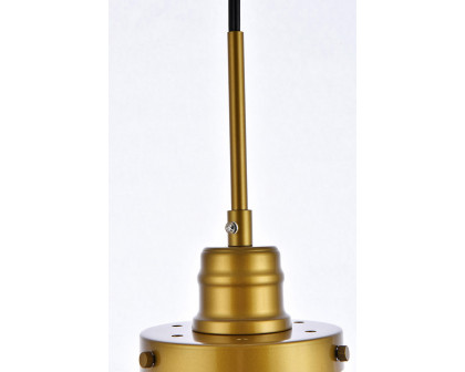 Elegant Lyle 1 Light Plug - Brass (LDPG6254BR)