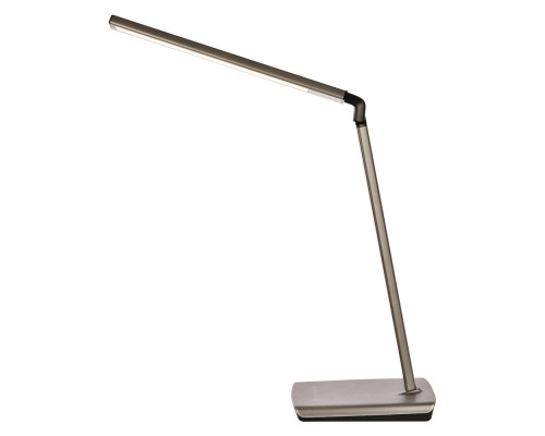 Elegant LED Table Lamp - Metallic Gray (LEDDS001)