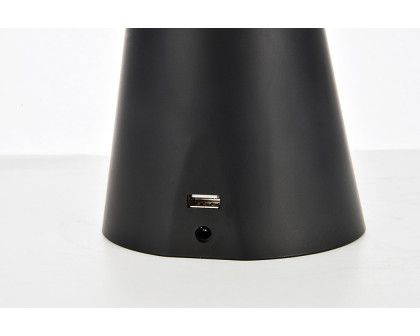 Elegant LED Table Lamp - Matte Black (LEDDS005)