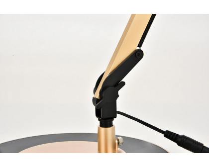 Elegant LED Table Lamp - Champagne Gold (LEDDS006)