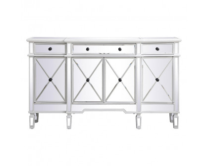 Elegant - Mirrored Credenza (PNT-MF6-1001)