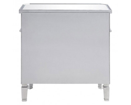 Elegant 32" Mirrored Cabinet - Silver (MF6-1002SC)