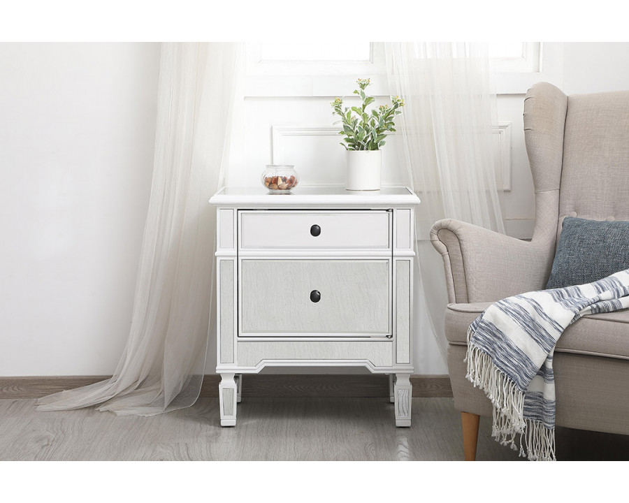 Elegant 1 Door Cabinet - White (MF6-1016AW)