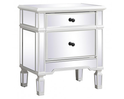 Elegant 1 Door Cabinet - White (MF6-1016AW)