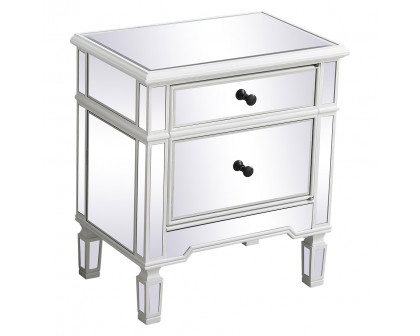 Elegant 1 Door Cabinet - White (MF6-1016AW)