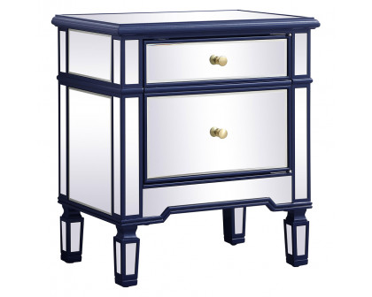 Elegant 1 Door Cabinet - Blue (MF6-1016BL)