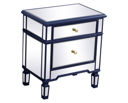 Elegant 1 Door Cabinet - Blue (MF6-1016BL)