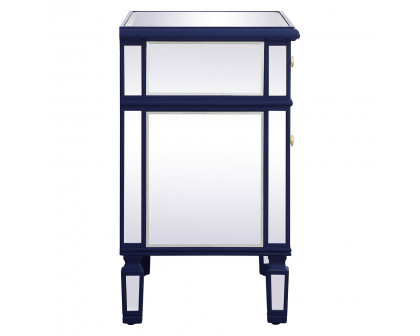 Elegant 1 Door Cabinet - Blue (MF6-1016BL)