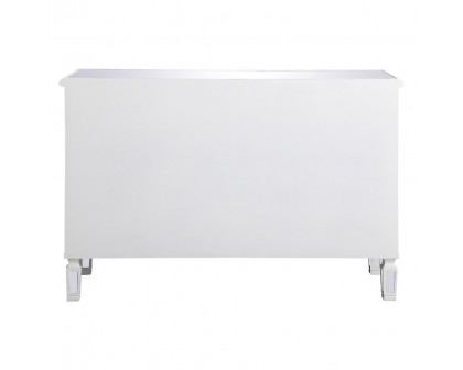 Elegant 6 Drawer Dresser - White (MF6-1017AW)