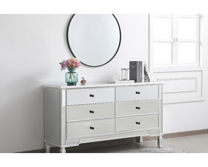 Elegant 6 Drawers Cabinet - White (MF6-1036AW)