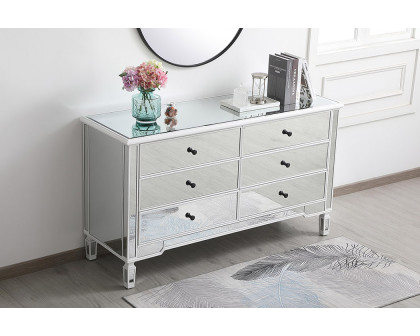 Elegant 6 Drawers Cabinet - White (MF6-1036AW)