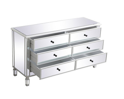 Elegant 6 Drawers Cabinet - White (MF6-1036AW)