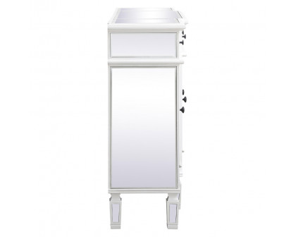 Elegant 3 Drawer 4 Door Cabinet - White (MF6-1111AW)