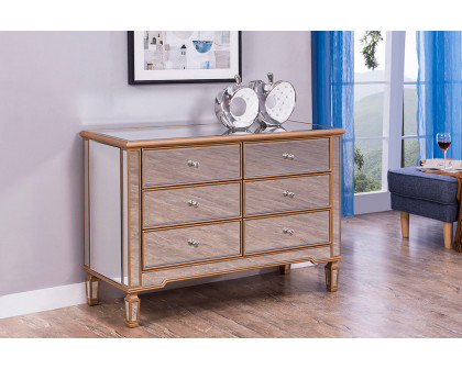 Elegant - 6 Drawer Dresser (MF6-1117G)