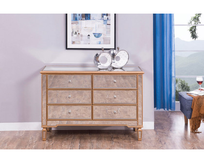 Elegant - 6 Drawer Dresser (MF6-1117G)