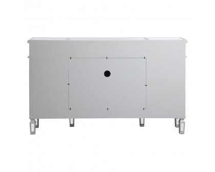 Elegant Contempo 60" Mirrored Credenza - Silver (MF61060SC)