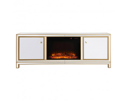 Elegant - James Mirrored TV Stand