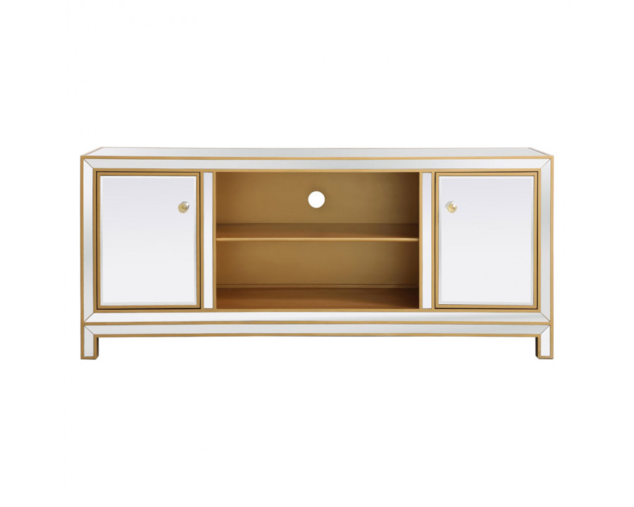 Elegant - Mirrored TV Stand