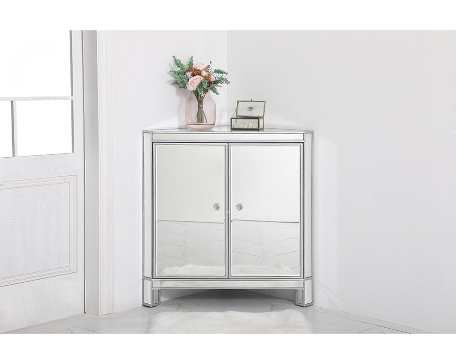 Elegant - 31" Mirrored Corner Cabinet (MF71040S)