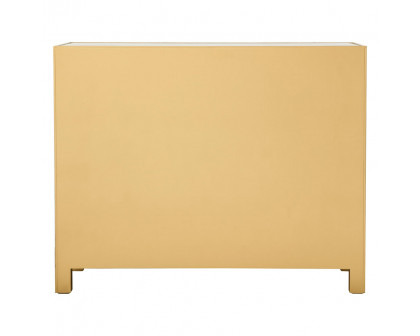 Elegant 3 Drawers 40" Chest - Gold (MF72019G)