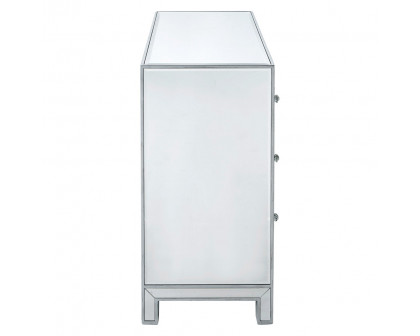 Elegant 3 Drawers 40" Chest - Silver (MF72019S)