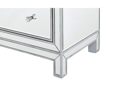 Elegant 3 Drawers 40" Chest - Silver (MF72019S)