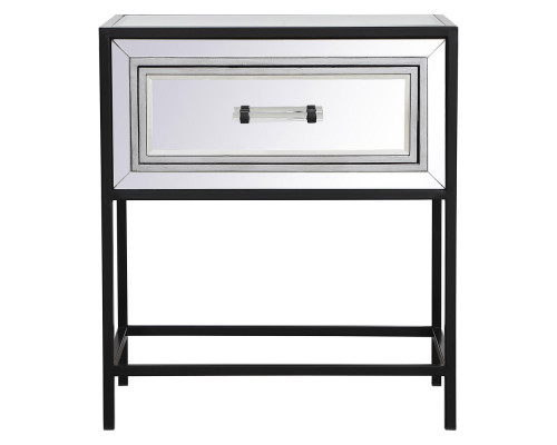 Elegant - Beau 24" x 21" End Table (MF73015BK)