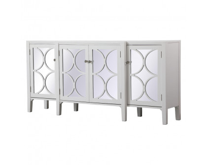 Elegant - 72" Mirrored Credenza (MF82111WH)