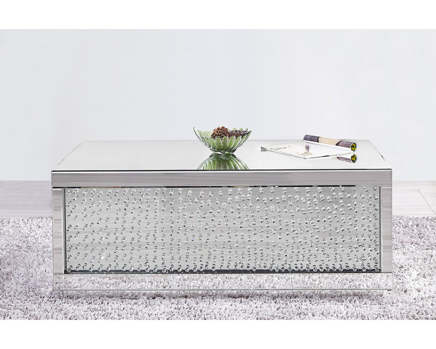 Elegant - Rectangle Crystal Coffee Table (MF91003)