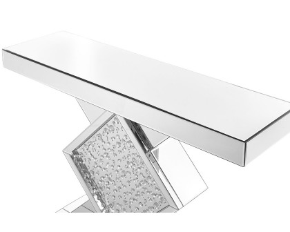 Elegant - 47" Rectangle Crystal Console Table (MF91004)