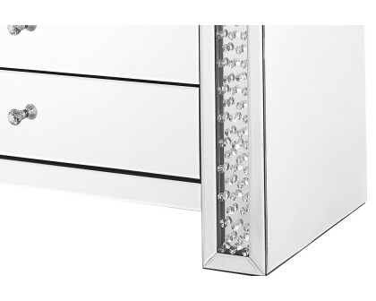 Elegant - 39.5" Crystal Five Drawers Cabinet (MF91007)