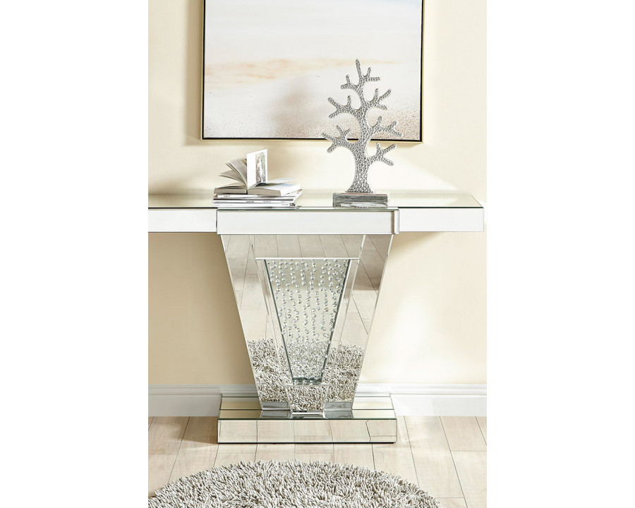 Elegant - 47" Rectangle Crystal Console Table (MF91014)