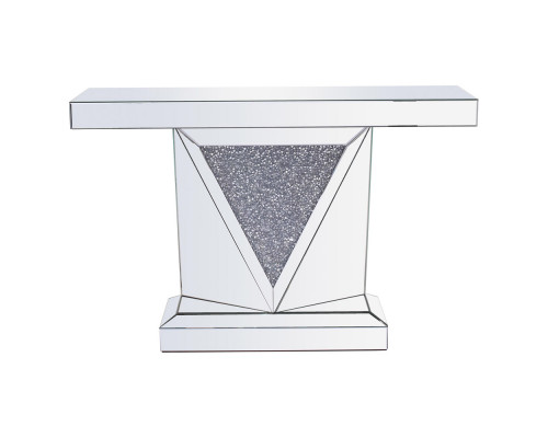 Elegant - 47" Rectangle Crystal Console Table (MF92009)