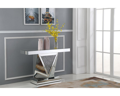 Elegant - 47" Rectangle Crystal Console Table (MF92009)