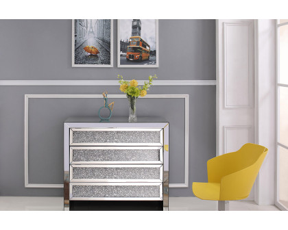 Elegant - 39" Crystal Cabinet (MF92013)