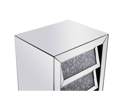 Elegant - 17.5" Crystal Bedside Table (MF92014)