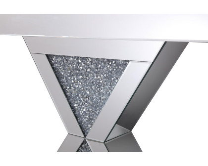 Elegant - 47" Crystal Mirrored Console Table (MF92034)