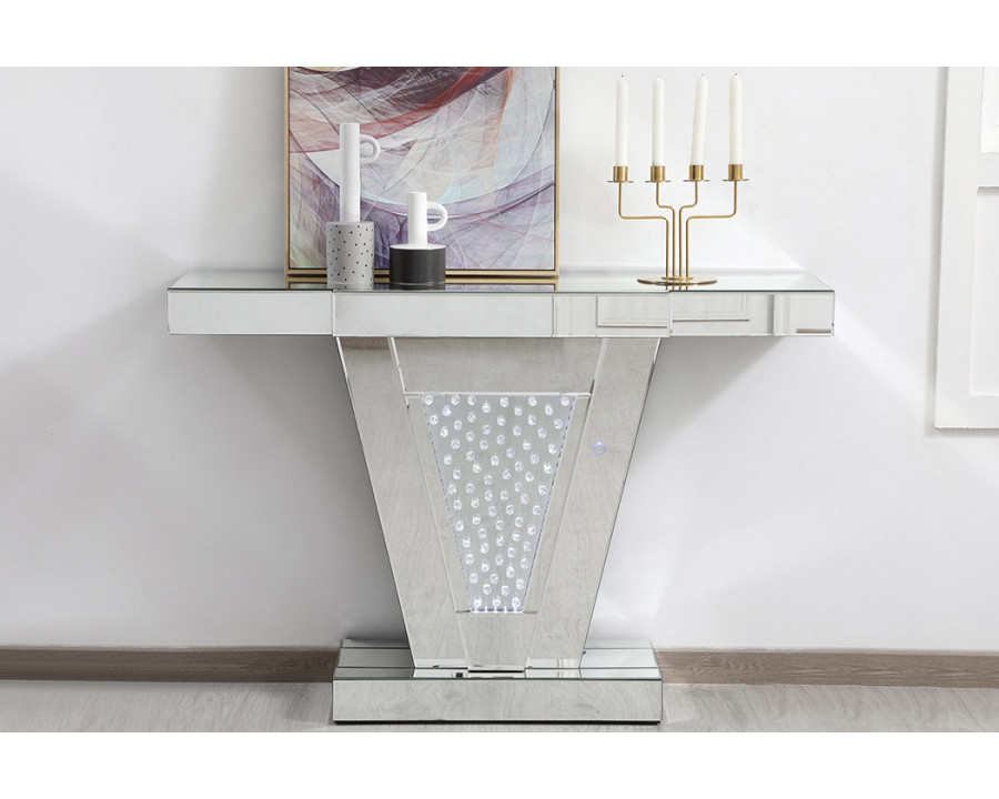 Elegant - Raiden 47" x 14" Clear Console Table (MF98014)